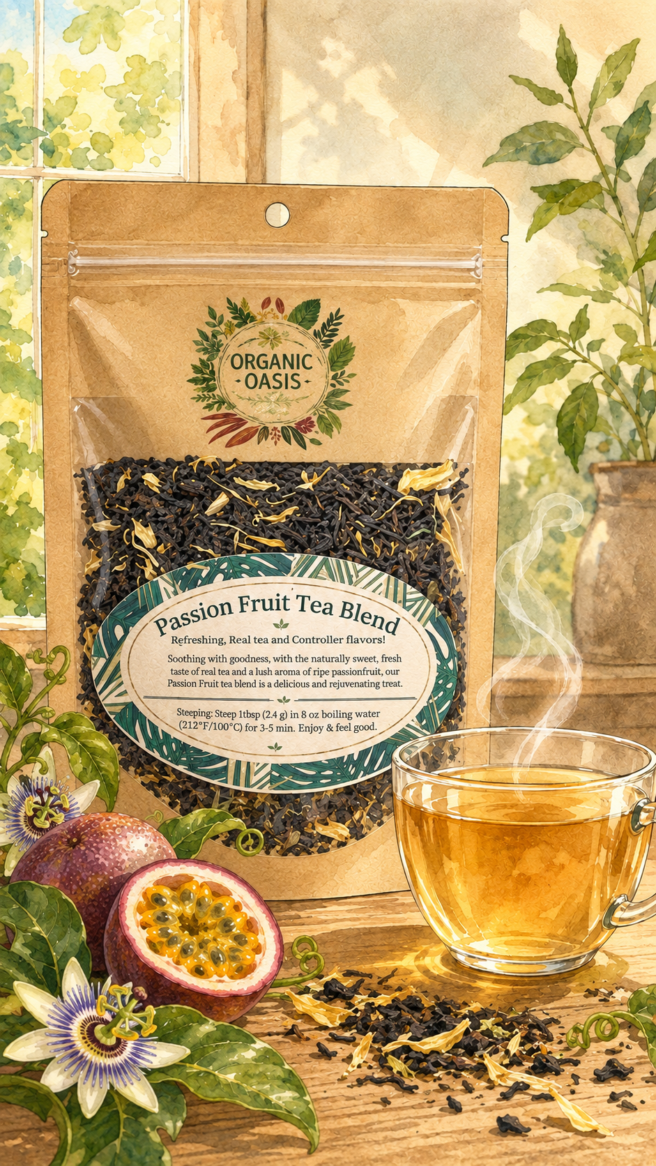 Passion Fruit Tea Blend