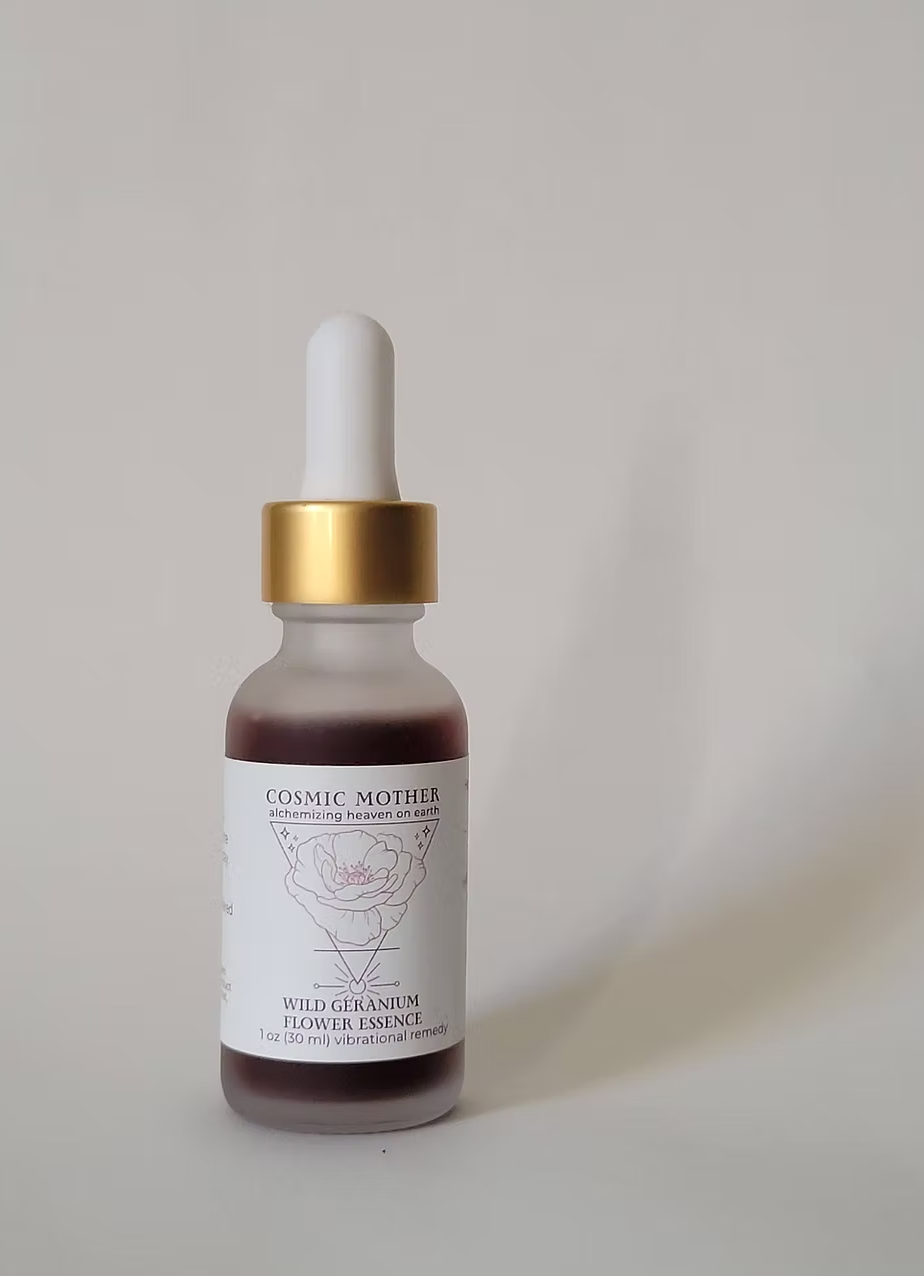 Wild Geranium Flower Essence | Vibrational Remedy