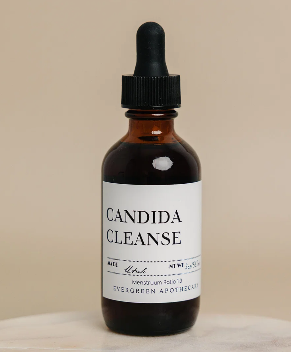 Evergreen Apothecary Candida Cleanse, Tincture, 2oz