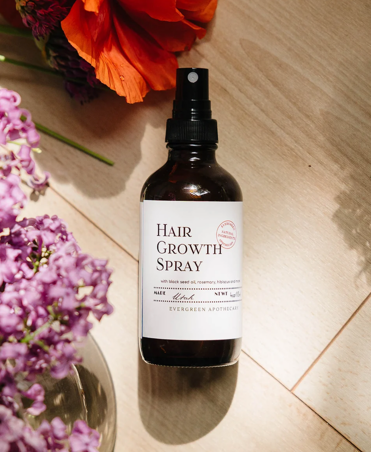 Evergreen Apothecary Hair Growth Spray, 4oz