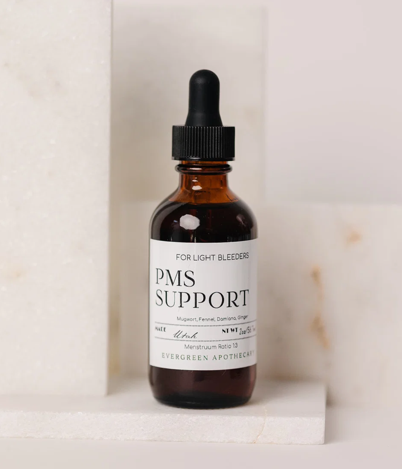 Evergreen Apothecary PMS for Light Bleeders Tincture, 2oz