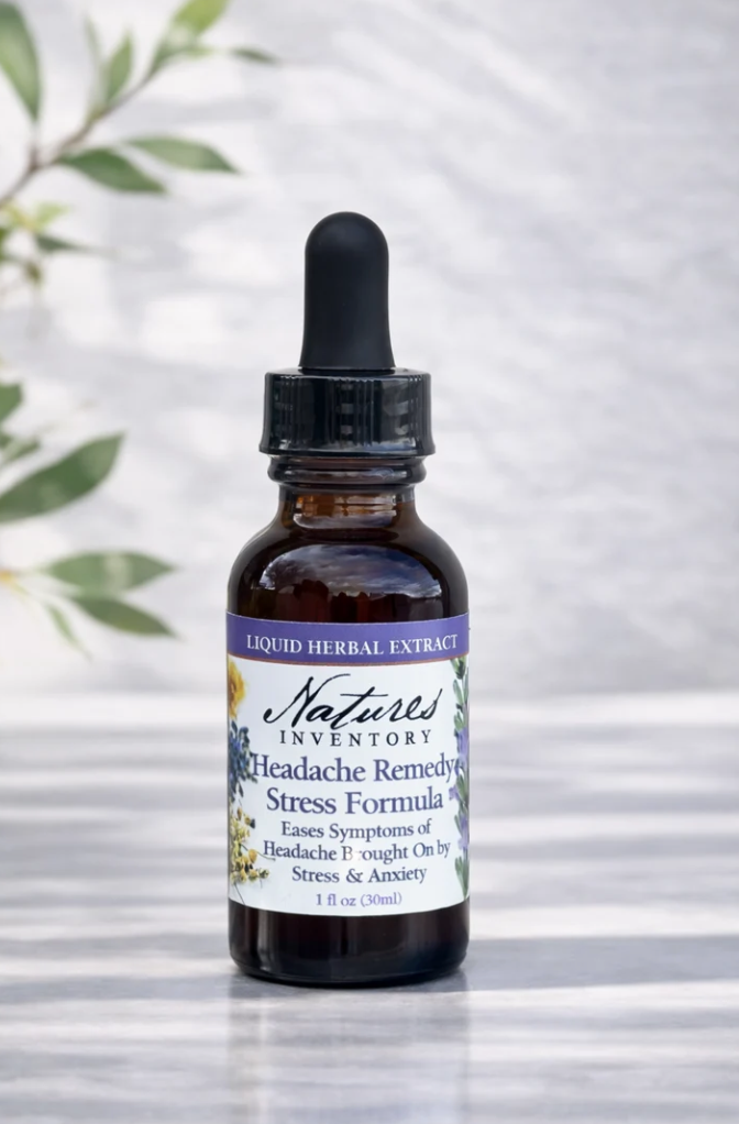 Nature's Inventory Headache Remedy Stress Formula Tincture