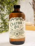 Roots & Leaves Organic Cold Pressed Castor Oil Hexane Free 16oz