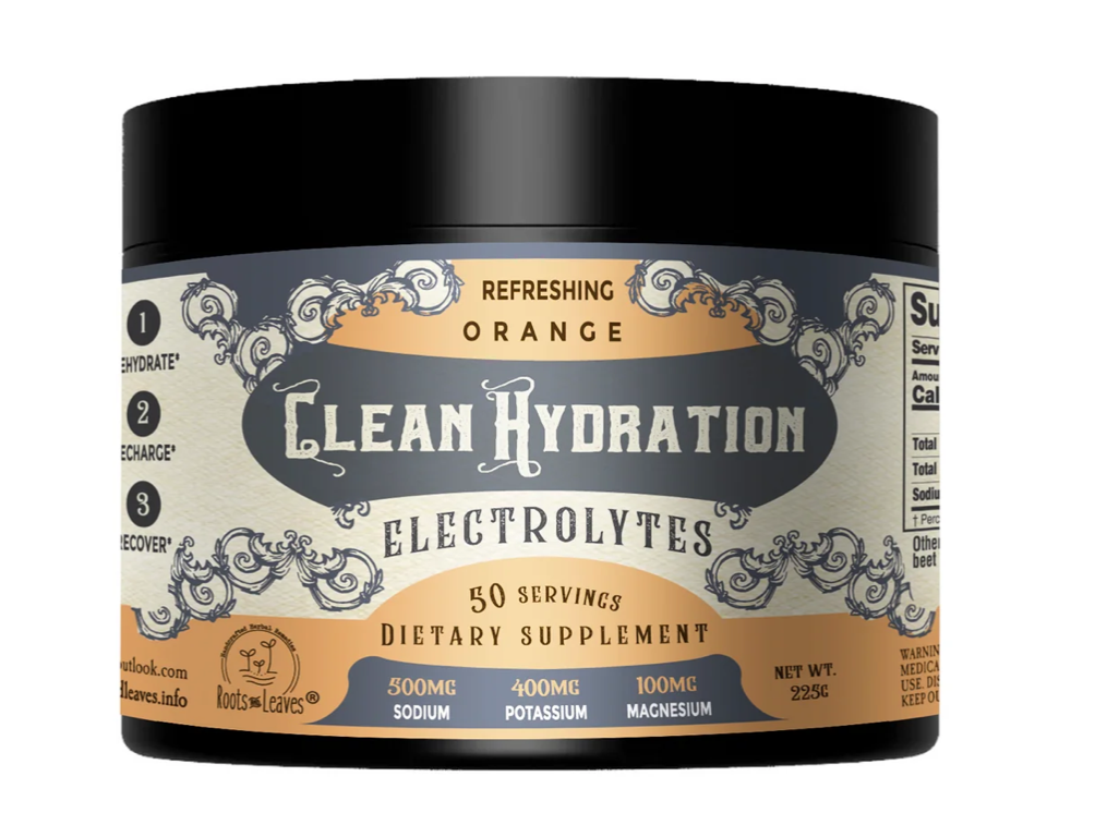 Roots & Leaves Clean Hydration Electrolytes