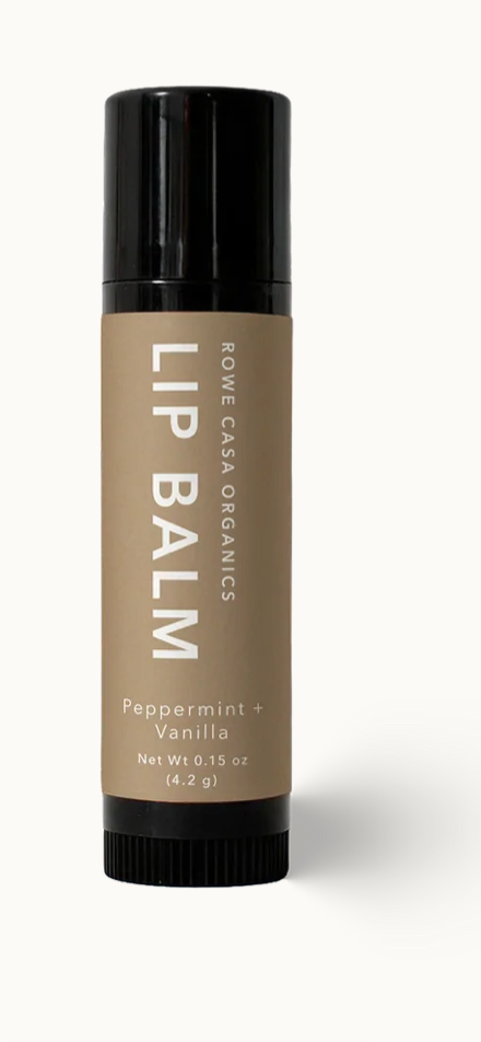 Rowe & Casa Lip Balm  Peppermint + Vanilla