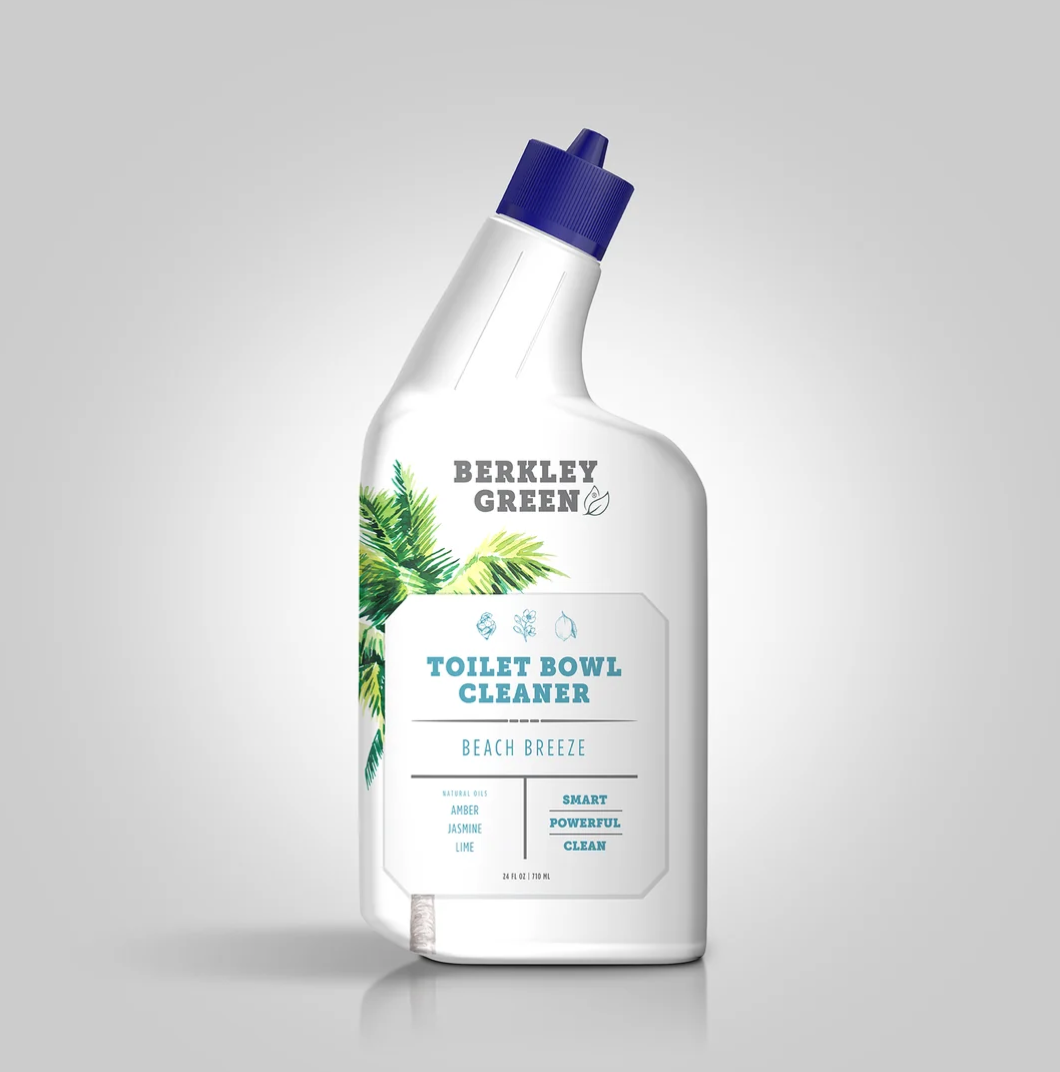 Berkley Green Eco Toilet Bowl Cleaner, Beach Breeze (24oz bottle)