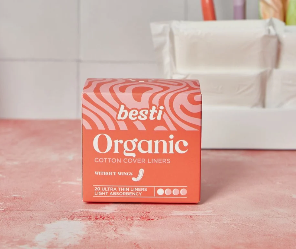 Besti Co.100% Organic Cotton Liners (20 Count)