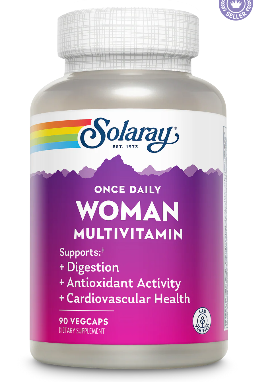 Solaray Once Daily Woman Multivitamin  90ct*