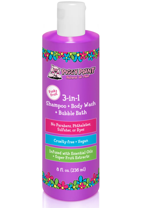 Piggy Paint 3-in-1 shampoo +Body Wash+ Body Bath  8oz