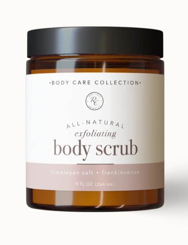 Rowe Casa Body Scrub  Himalayan Salt + Frankincense  9oz