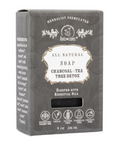 Roots & Leaves Organic Vegan "Charcoal + Tea Tree" Bar Soap