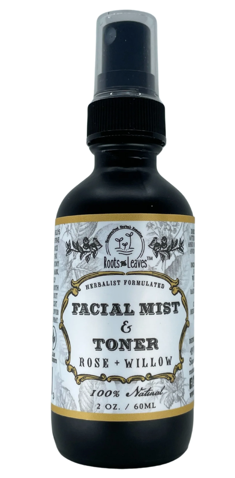Roots & Leaves Facial Mist + Toner - Herbal Infused