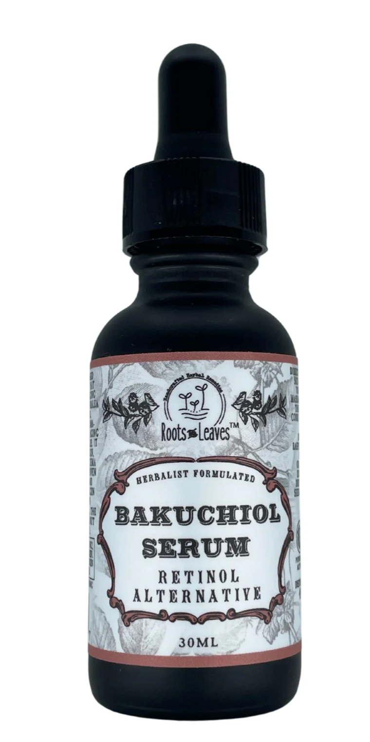 Roots & Leaves Bakuchiol Serum - All Natural Retinol Alternative