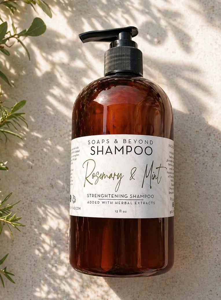 Soaps & Beyond Rosemary and Mint Strengthening Shampoo