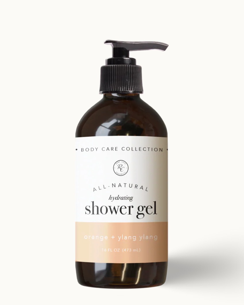 Rowe Casa Shower Gel  Orange + Ylang Ylang  16oz