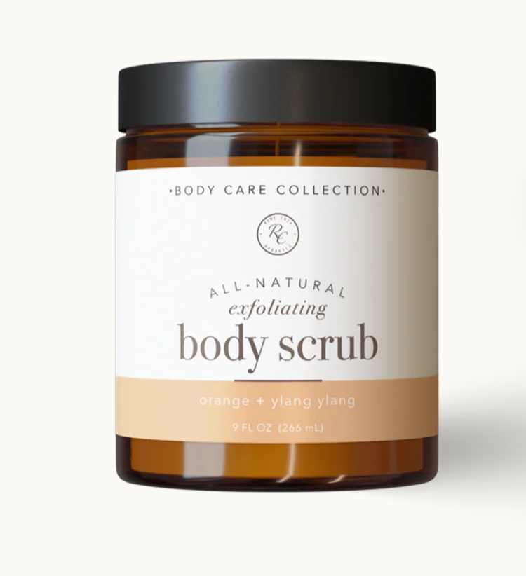 Rowe Casa Body Scrub  Orange + Ylang Ylang  9oz