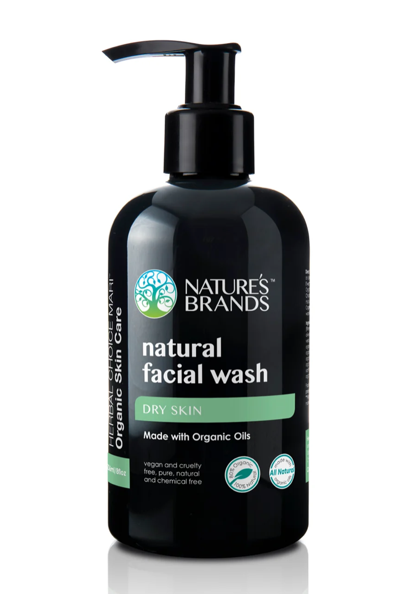 Nature's Brands Herbal Choice Mari Natural Facial Wash; Made with Organic 8oz Dry Skin
