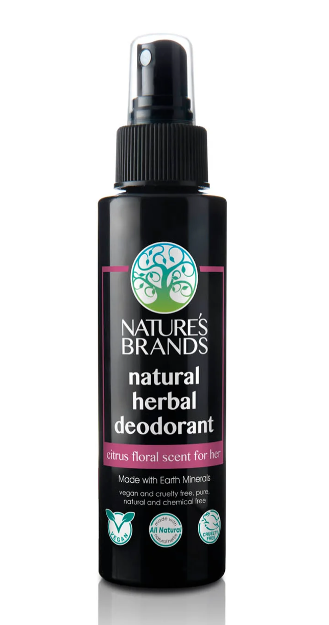Nature's Brands Herbal Choice Mari Natural Deodorant Citrus 4oz