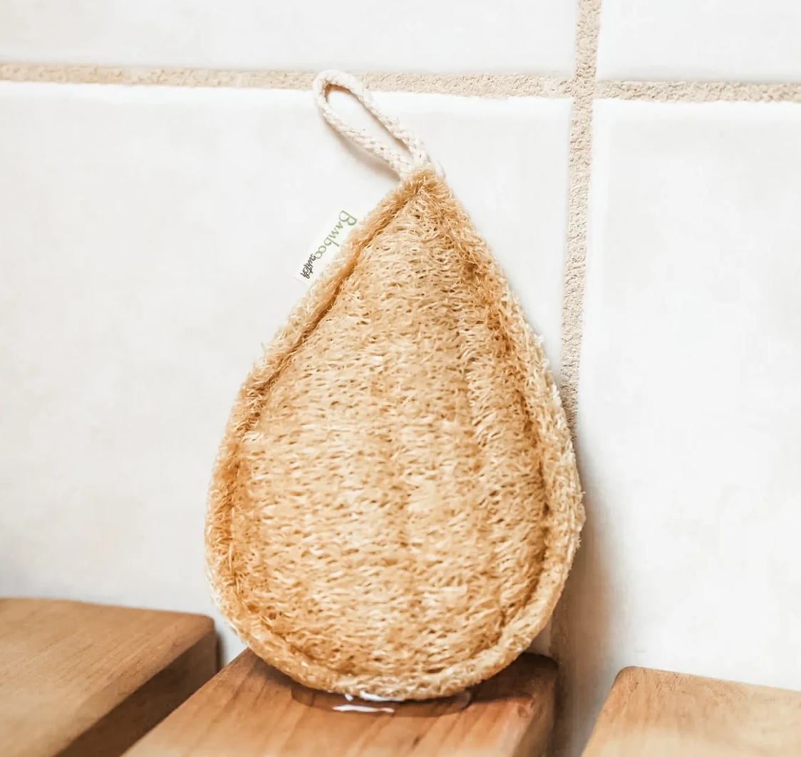 Large Exfoliating Loofah | Teardrop