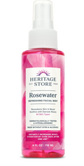 Heritage Rosewater Facial Splash 4oz