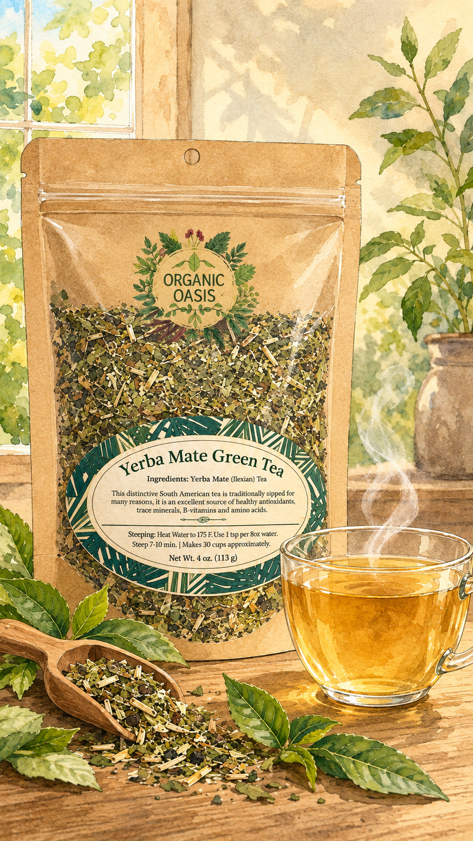 Yerba Mate Green Tea