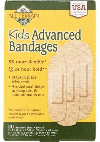 All Terrain - Bandage Kids Adv Assorted - 1 Each 1-20 Ct