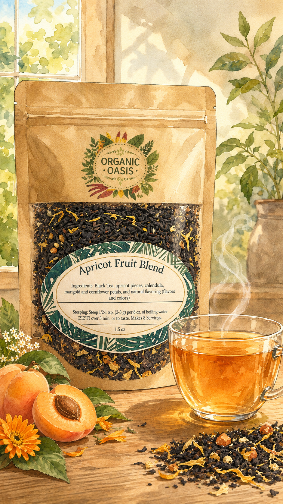 Apricot Fruit Tea Blend