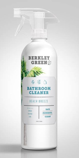 Berkley Green Eco Bathroom Cleaner, Beach Breeze (25oz Bottle)