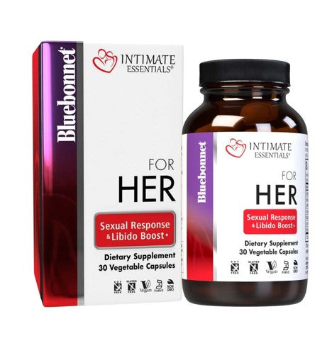 Blue Bonet INTIMATE ESSENTIALS FOR HER SEXUAL RESPONSE & LIBIDO BOOST