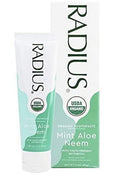 Radius USDA Organic Mint Aloe Neem Toothpaste
