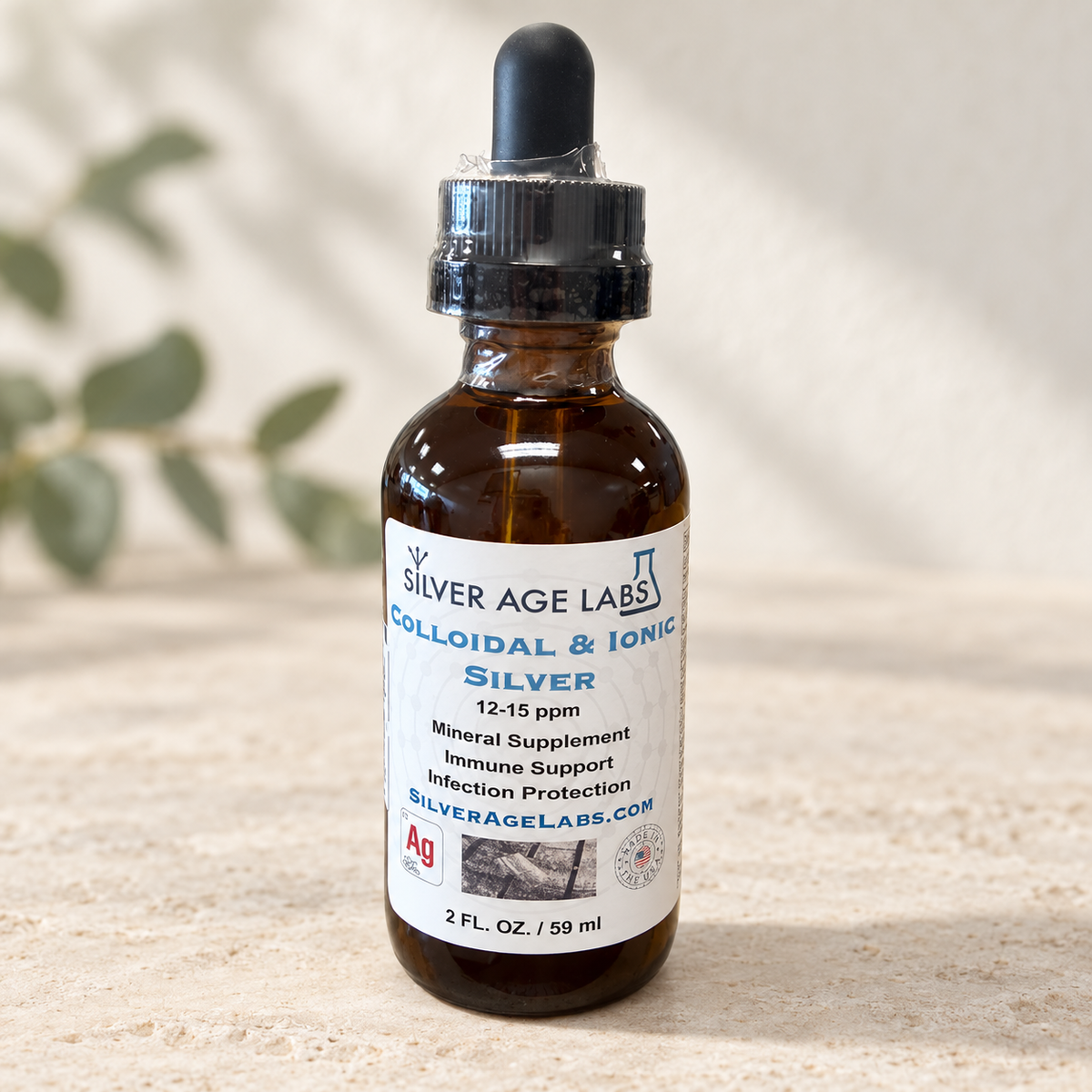 Silver Age Labs Dropper Bottles